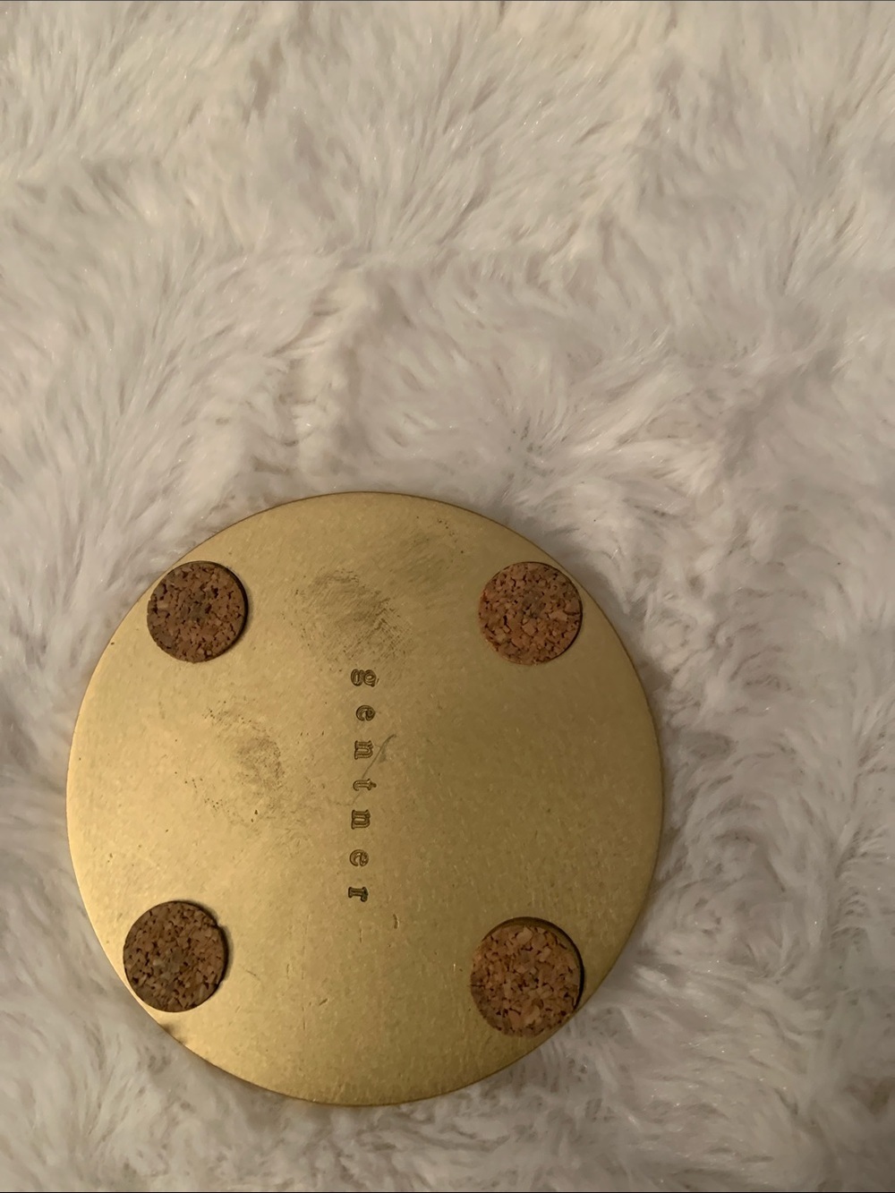 Polished Gold Double Tealight Holder - Sleek Metallic Accent - Picture 2 of 3